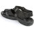 Liberty MenS Black Casual Buckle Sandals (COOLERSSEMSON-NBLACK)