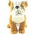 Tabby Toys Cute  Innocent Bull Dog- 25 cm (Brown)