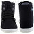 Clymb Men Black Canvas Tpr Lace-up Casual Sneakers