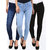 Fuego Fashion Combo Of Slim Fit Jeans For Women Pack Of 3