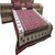 Krishna Collection Red Printed Double Bedsheet with Pillow Cover(KC-106-Red)