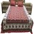 Krishna Collection Red Printed Double Bedsheet with Pillow Cover(KC-106-Red)