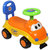 Ez Playmates Cute Car Kids Ride-On Orange/Yellow