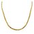 Mahi Exa Collection Gold Plated Textured Womens Chain CN6012010G