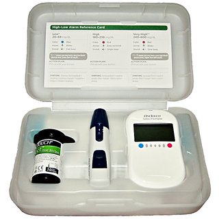 Buy One Touch Select Simple Glucometer With 10 Strips FREE Online ...