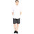 3Concept Grey Casual Shorts For Men