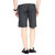 3Concept Grey Casual Shorts For Men