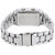Addic Skmei Unique LED Display Watch With Silver Stainless Steel Belt Watch For Men