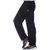 Vimal-Jonney Black Running Track Pants For Mens (Pack Of 2 )