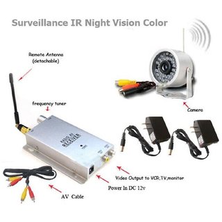 Wireless av hotsell camera with receiver