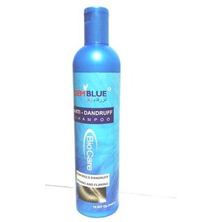 Biocare GemBlue Anti-Dandruff Shampoo - Controls Dandruff Itching And Flaking(500 Ml)