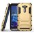 Heartly Graphic Designed Stand Hard Dual Rugged Armor Hybrid Bumper Back Case Cover For Asus Zenfone 2 Laser ZE550KL 5.5 inch - Mobile Gold