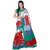 Riti Riwaz White Bhagalpuri Silk Saree with Unstitched Blouse SS16BGP40