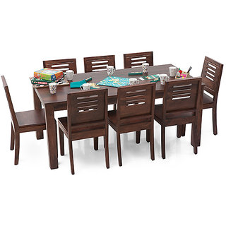 Buy Shop Sting Wooen Furniture Geet Solid Wood 8 Seater Dining Table ...