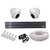 Cp Plus 02 Dome Camera  + 4 Channel Dvr + Connectors + Power Supply+ Hard Disk + Wires Combo