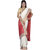 Fashionkiosks Attractive Beige Colour Kerala Cotton Kasavu Lace with Brocade Work  Net Brasso Pallu Saree with Blouse