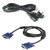 Terabyte Computer Vga  Cable For Lcd/led/tft, and Power, SMPS Cable For UPS,Printer,Monitor ( Combo)