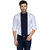 Edjoe Mens Contrast Color Slimfit Casual/Club/Partywear Shirt, BLEDMS0175