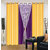 Akash Ganga Polyester Multicolor Eyelet Door Curtains (Set of 4) (7 Feet) CUR4-ST-327-7