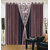 Akash Ganga Polyester Multicolor Eyelet Door Curtains (Set of 4) (7 Feet) CUR4-ST-331-7