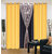 Akash Ganga Polyester Multicolor Eyelet Door Curtains (Set of 4) (7 Feet) CUR4-ST-332-7