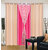 Akash Ganga Polyester Multicolor Eyelet Door Curtains (Set of 4) (7 Feet) CUR4-ST-338-7