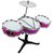 Tickles Jazz Drum Set For Kids Drummer Boy Girl Musical Toy Gift