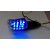 Spare-rack 2 X Motorcycle 12 LED Turn Indicators L Shape, for All Bikes- BLUE