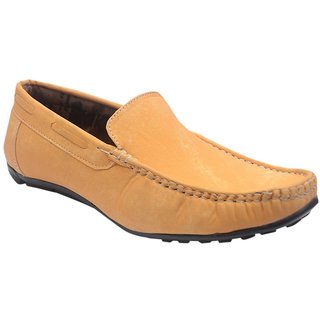 Messi Tan Loafers.