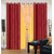 Akash Ganga Polyester Multicolor Long Door Eyelet Curtains (Set of 4) (9 Feet) CUR4-ST-412-9