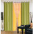 Akash Ganga Polyester Multicolor Long Door Eyelet Curtains (Set of 4) (9 Feet) CUR4-ST-413-9