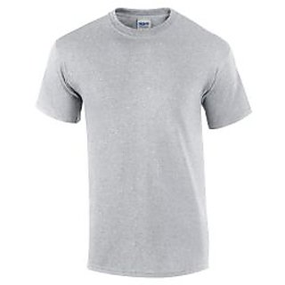                       Mens Cotton T-Shirt Grey                                              