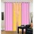 Akash Ganga Polyester Multicolor Long Door Eyelet Curtains (Set of 4) (9 Feet) CUR4-ST-416-9