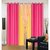 Akash Ganga Polyester Multicolor Long Door Eyelet Curtains (Set of 4) (9 Feet) CUR4-ST-417-9