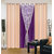 Akash Ganga Polyester Multicolor Long Door Eyelet Curtains (Set of 4) (9 Feet) CUR4-ST-422-9