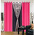 Akash Ganga Polyester Multicolor Long Door Eyelet Curtains (Set of 4) (9 Feet) CUR4-ST-435-9