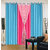 Akash Ganga Polyester Multicolor Long Door Eyelet Curtains (Set of 4) (9 Feet) CUR4-ST-440-9