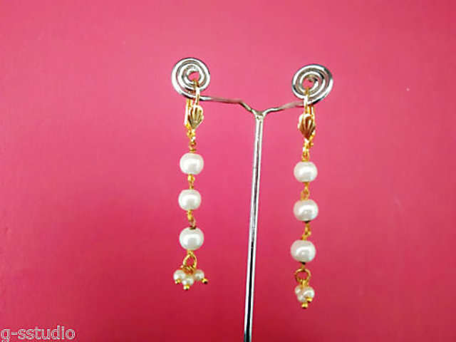 College Wear One Gram Gold Earrings for Daily Use ER1016
