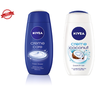 nivea shower gel coconut