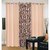 Akash Ganga Polyester Multicolor Eyelet Door Curtains (Set of 3) (7 Feet) CUR3-ST-153-7