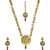 The Pari Gold Plated Multicolor Alloy Necklace Set For Women