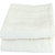Lushomes Cotton White Hand Towel Set (Pack of 2)