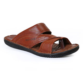 red chief tan slippers
