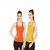 Friskers Cotton Womens Pack of 2 Spaghetti