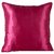 Sanaa Feminine Fuschia Sequin with Piping Cushion Cover-Ivory/Pink 40x40 Cms