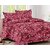 Cotton Floral Queen Double Bed Sheet with 2 pillow covers