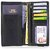 arpera Ricardo Leather card holder and passport case for business Black C11563-1