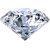 Guarantee Ornament House Natural Cubic Zirconia Substitute Gemstone of Diamond