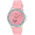 Swisstone VOGLR501-PINK Pink Dial Pink Strap Analog Wrist Watch for Women/Girls