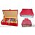 Atorakushon Pack of 2 roll jewelery box combo of bangle box cover and pouches set of 3